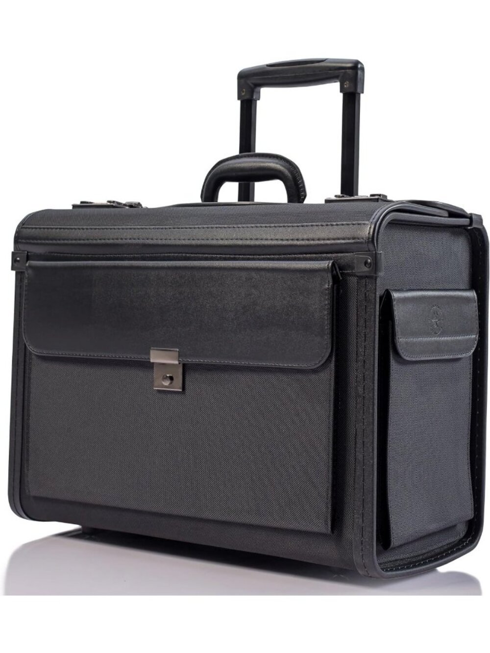 Wheeled Briefcase Rolling Case for Sales, Samples, Pilot, Lawyer, Attache - 19